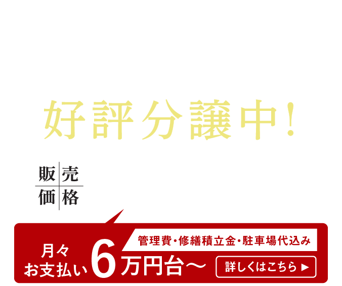 ヴェルディ・コーストテラス［円一町］好評分譲中！販売価格2,500万円台〜（税込）月々お支払い6万円台〜